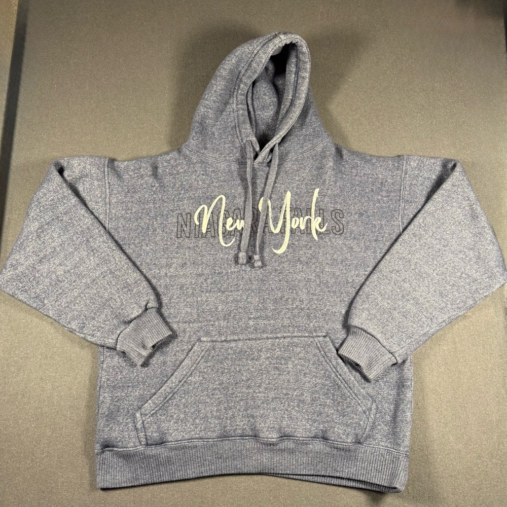 Niagara Falls New York Pullover Hoodie | Travel Souvenir Sweatshirt Medium